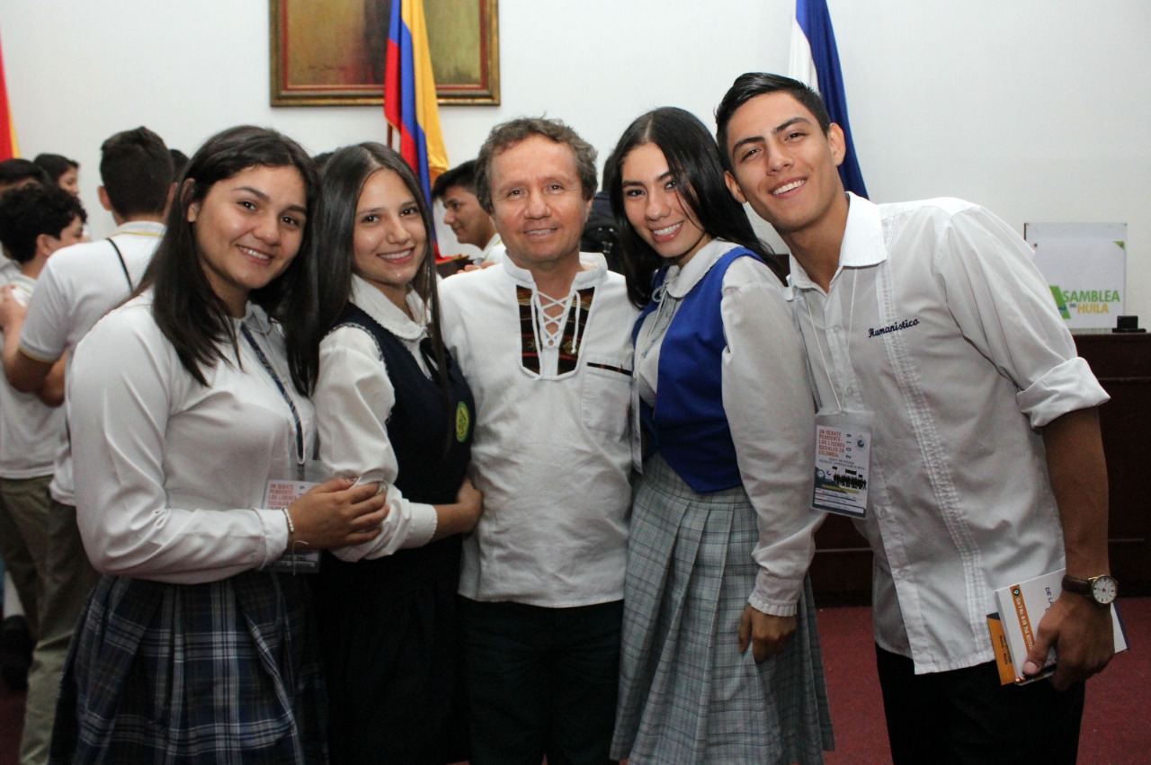 Ángela María Velásquez, karol Mantilla García, Aldemar Macías, Manuela Quiroga Reyes y Felipe Escobar.